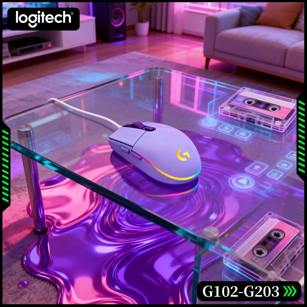Esports Gaming Tournaments - Logitech G102 Gaming Mouse, 1000Hz Polling
