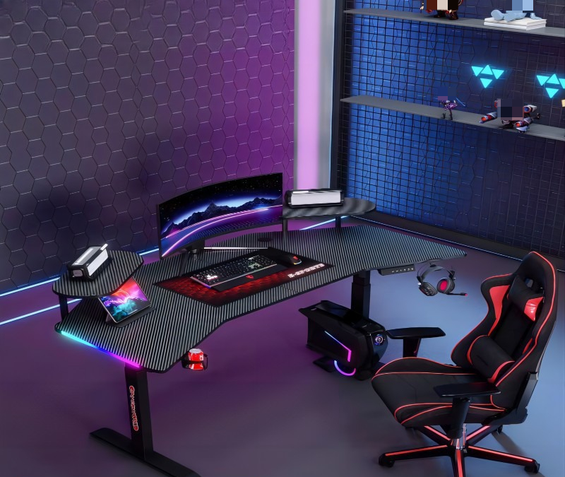 Esports Gaming Lab - Intelligent Electric Sit Stand Gaming Table