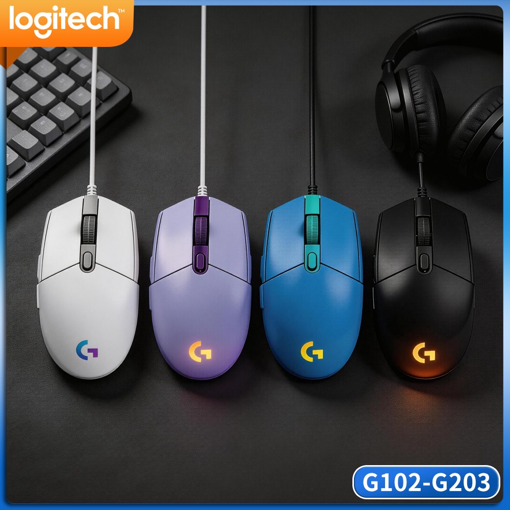 Esports Gaming Tournaments - Logitech G102 Gaming Mouse, HERO 8000