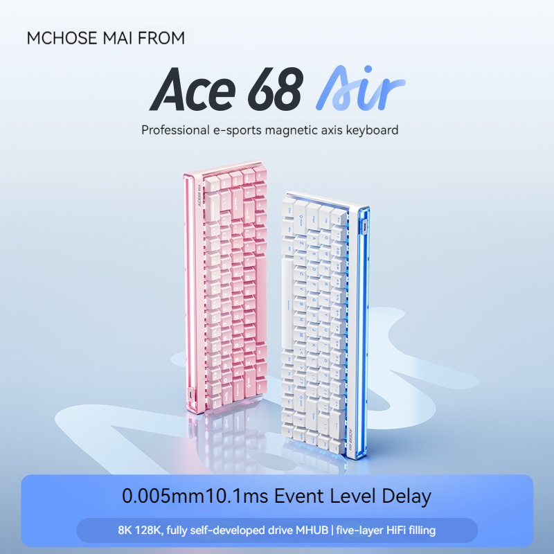 Esports In Gaming - Mchose Ace68 Air Magnetic Axis Mechanical