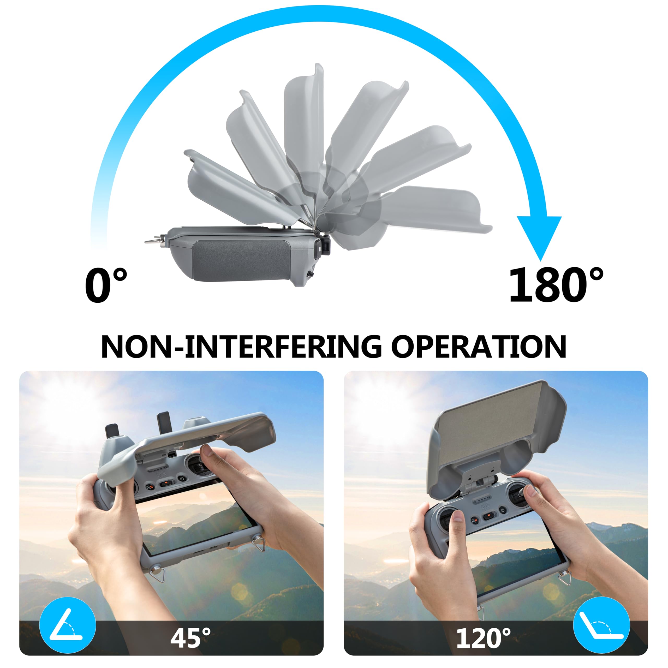 Mini 4 Pro Sun Hood for DJI RC - огляд і ціна Controller Analog Stick