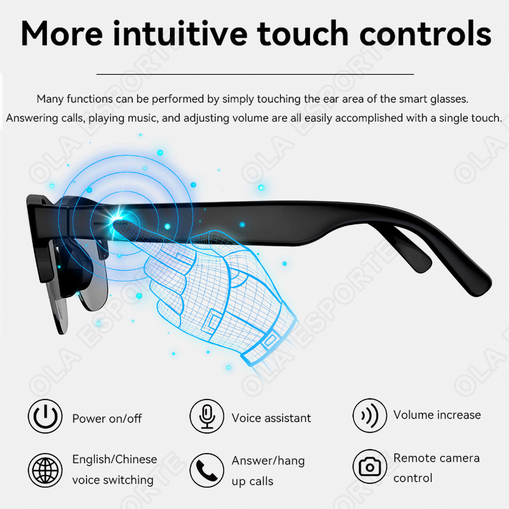 NEW Smart Glasses V5.3 Bluetoo - огляд і ціна Esports In Gaming