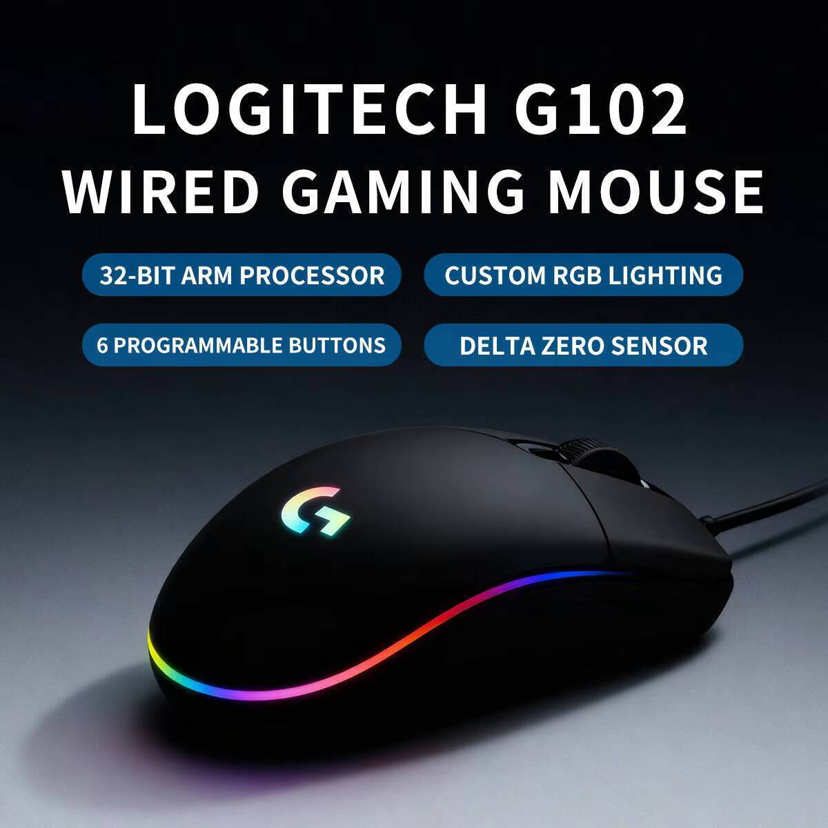 Logitech G102 Wired Gaming Mou - огляд і ціна Esports Gaming Tournaments