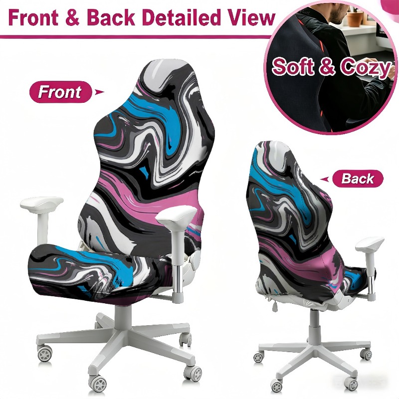 Colorful marble-patterned e-sp - огляд і ціна Esports Gaming Chair