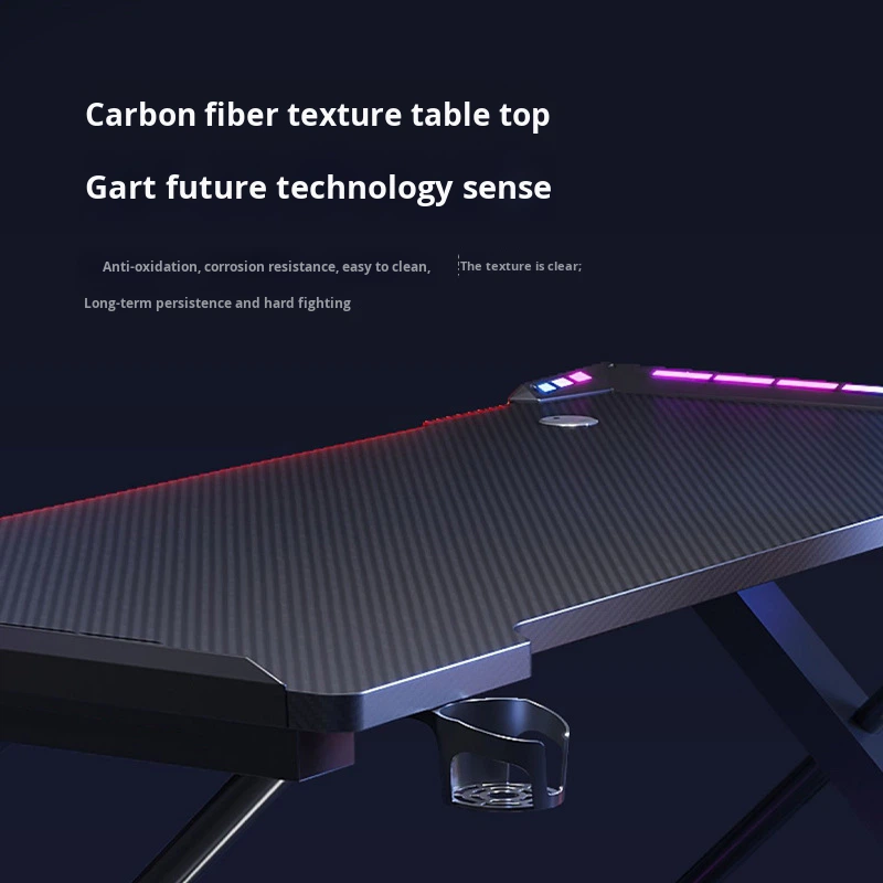 / Carbon Fiber Texture Table T - огляд і ціна Esports Gaming Top